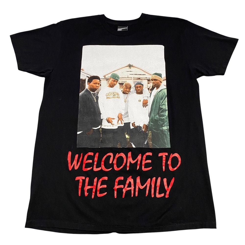 OVO Welcome to the Family T-Shirt Black